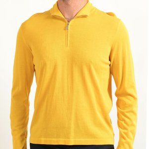Malo Men's 1/3 Zip Pullover Sweater US M IT 50